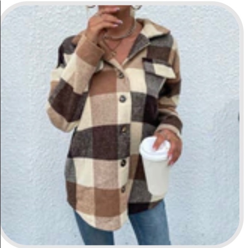 Medium Tan Shacket